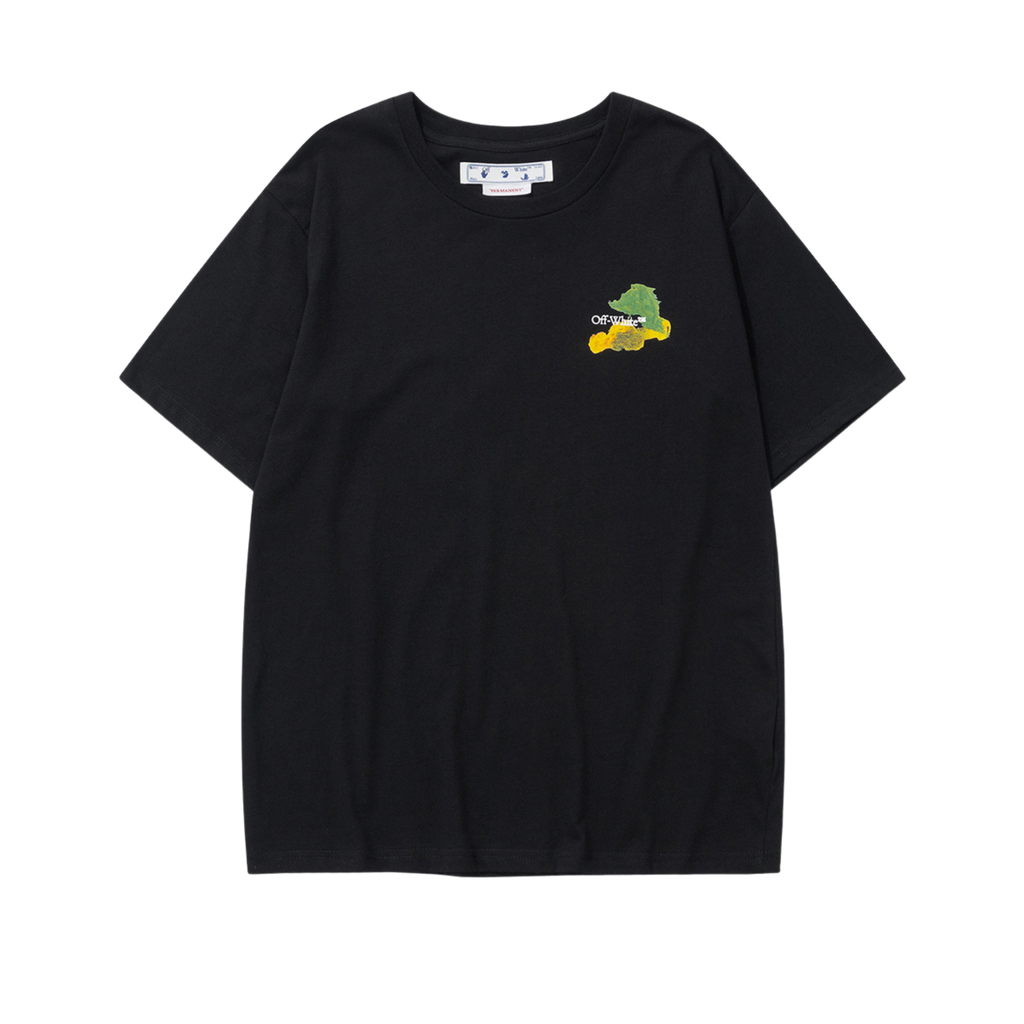 Off-White Plant Stitch Tee White