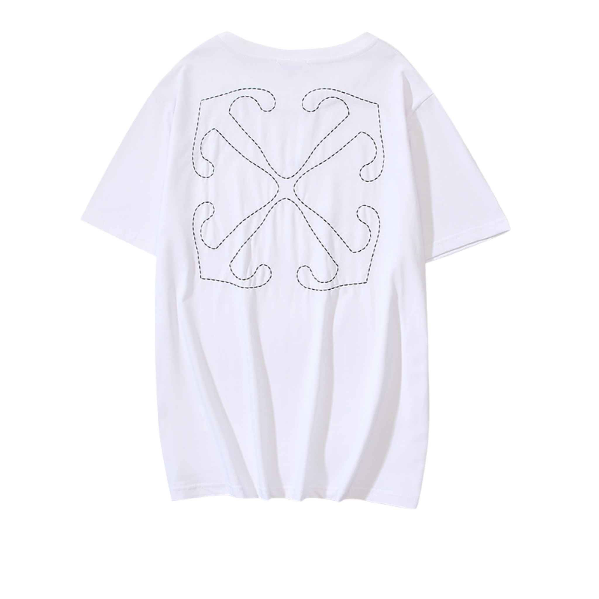 Off-White Plant Stitch Tee White