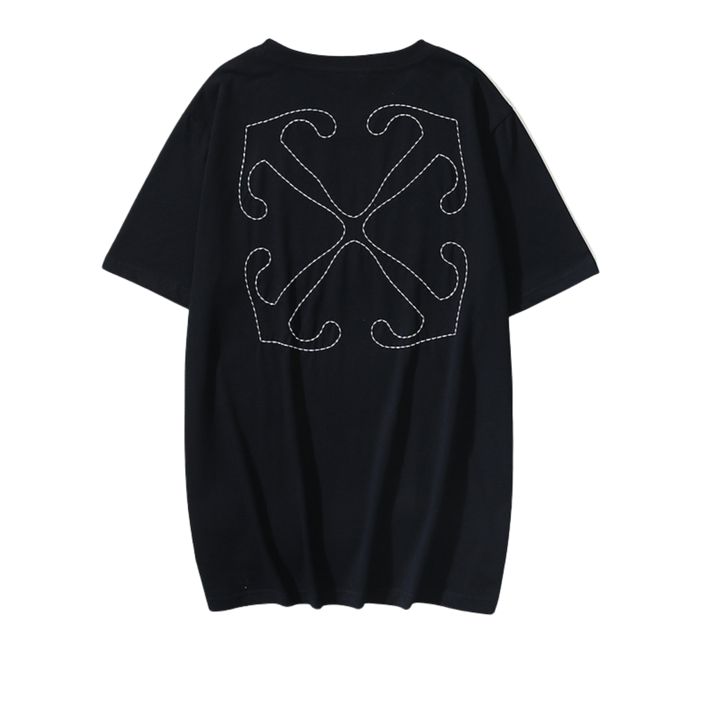 Off-White OFF Stitch Tee Black