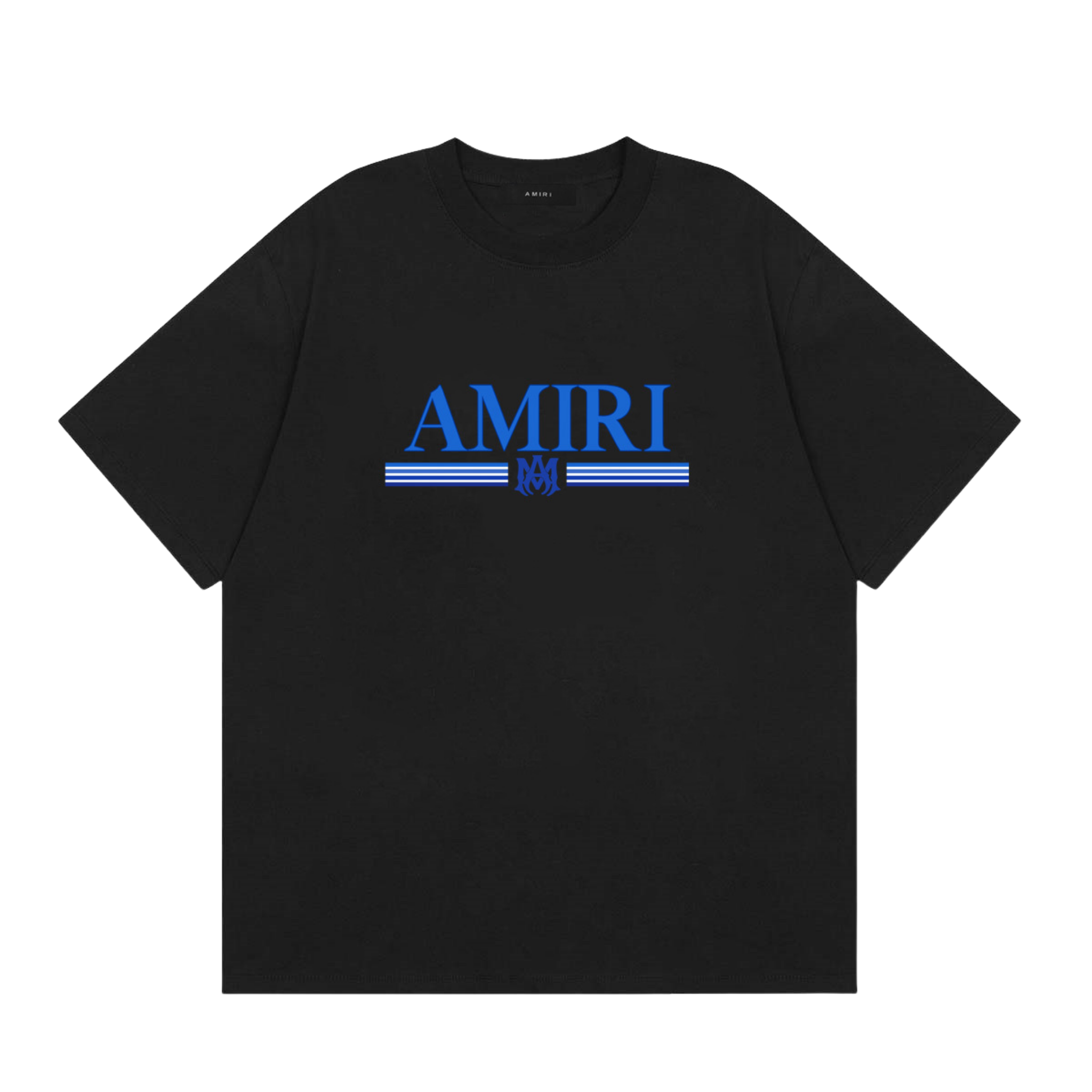 Amiri MA Stripe Tee Black Blue