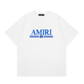 Amiri MA Stripe Tee White Blue