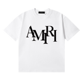 Amiri Staggered Tee White