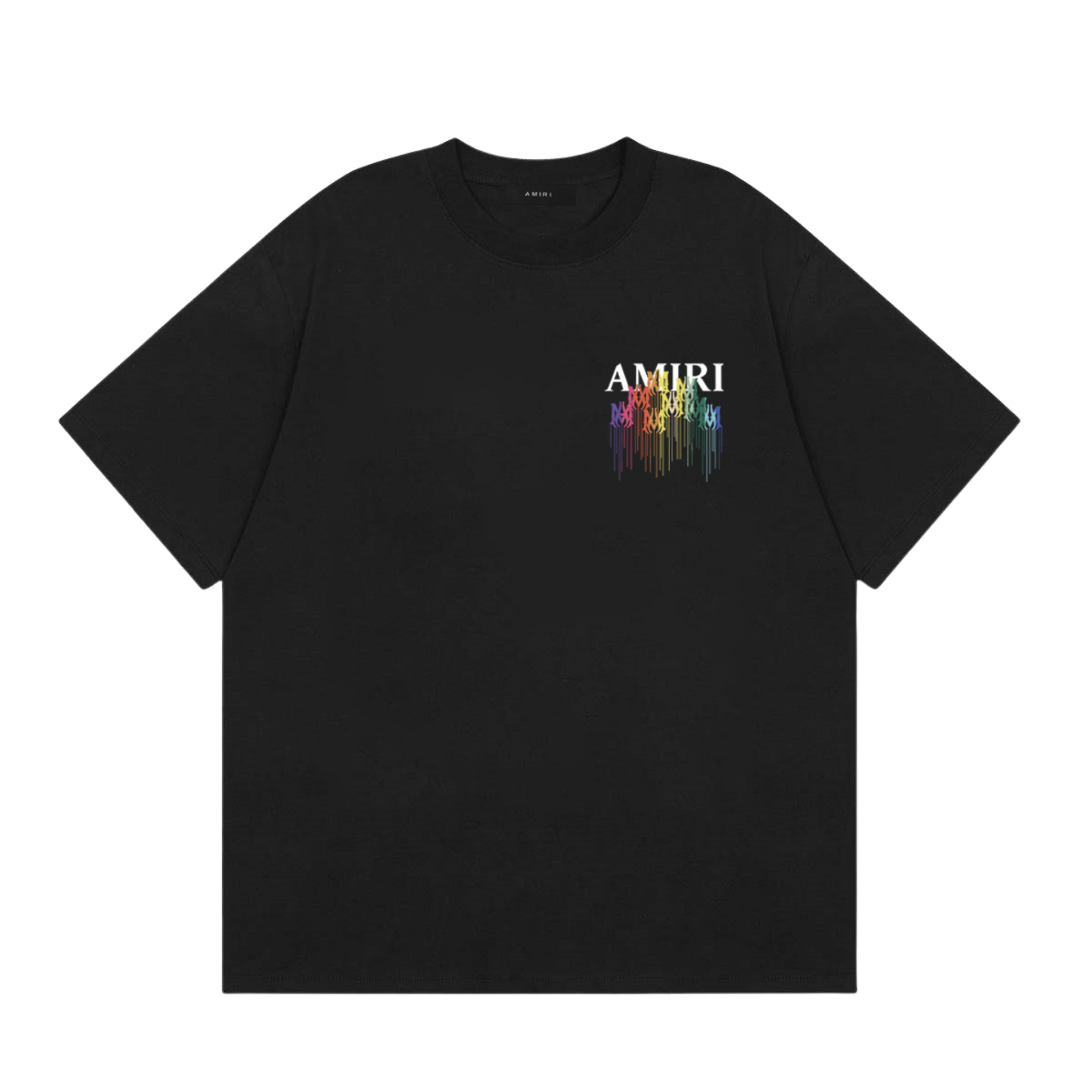 AMIRI Drip Paint Tee Black