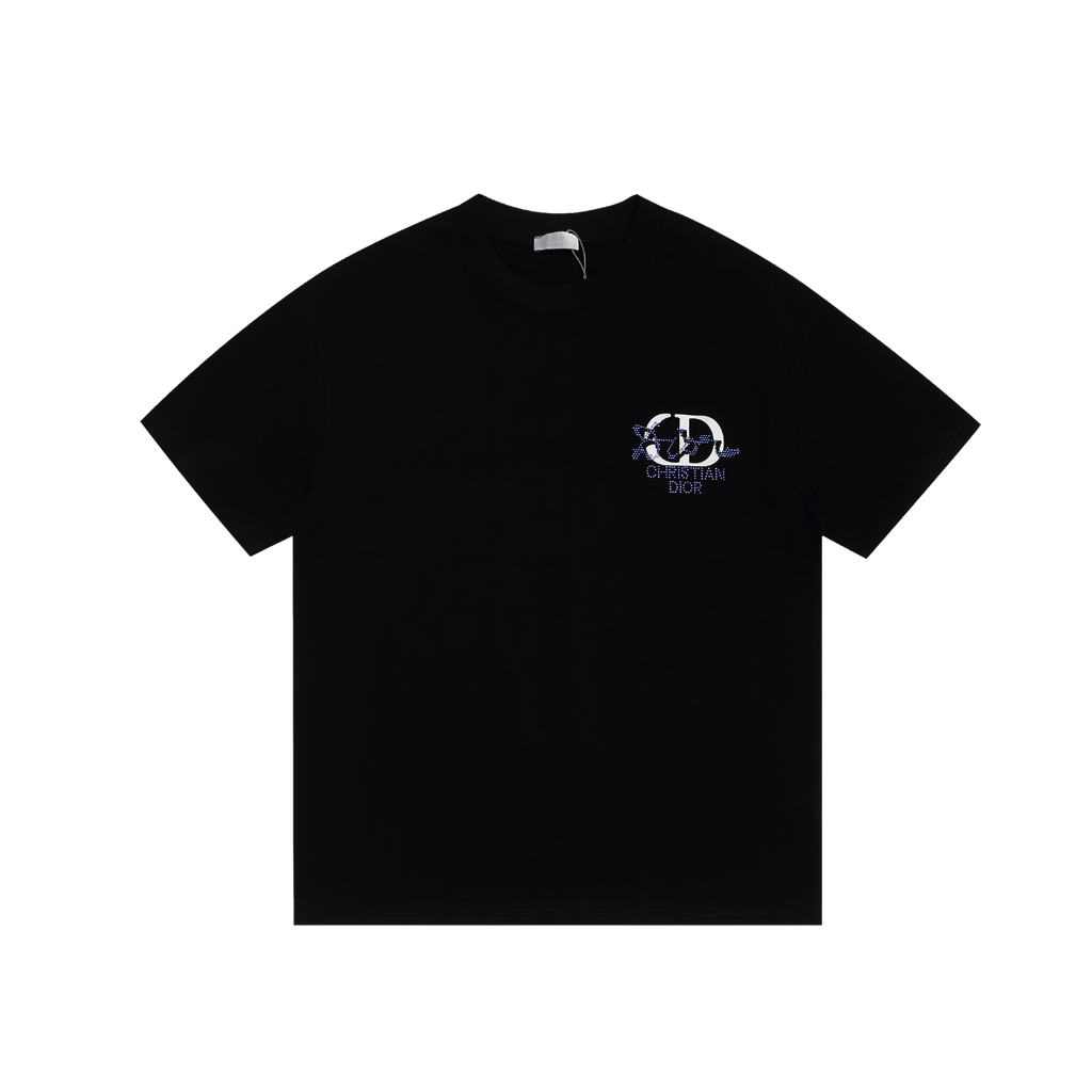 Christian Dior CD Logo Tee Black