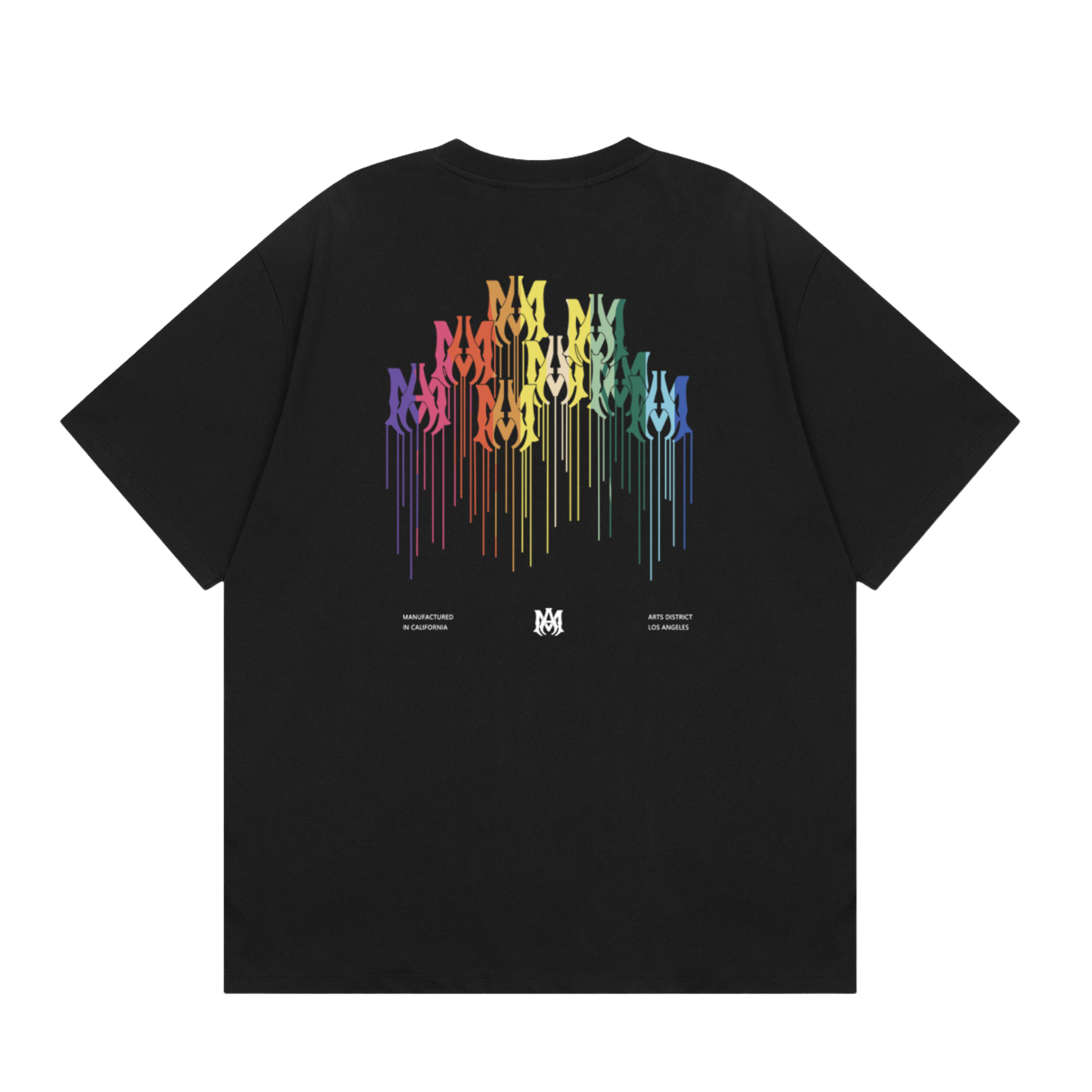 AMIRI Drip Paint Tee Black