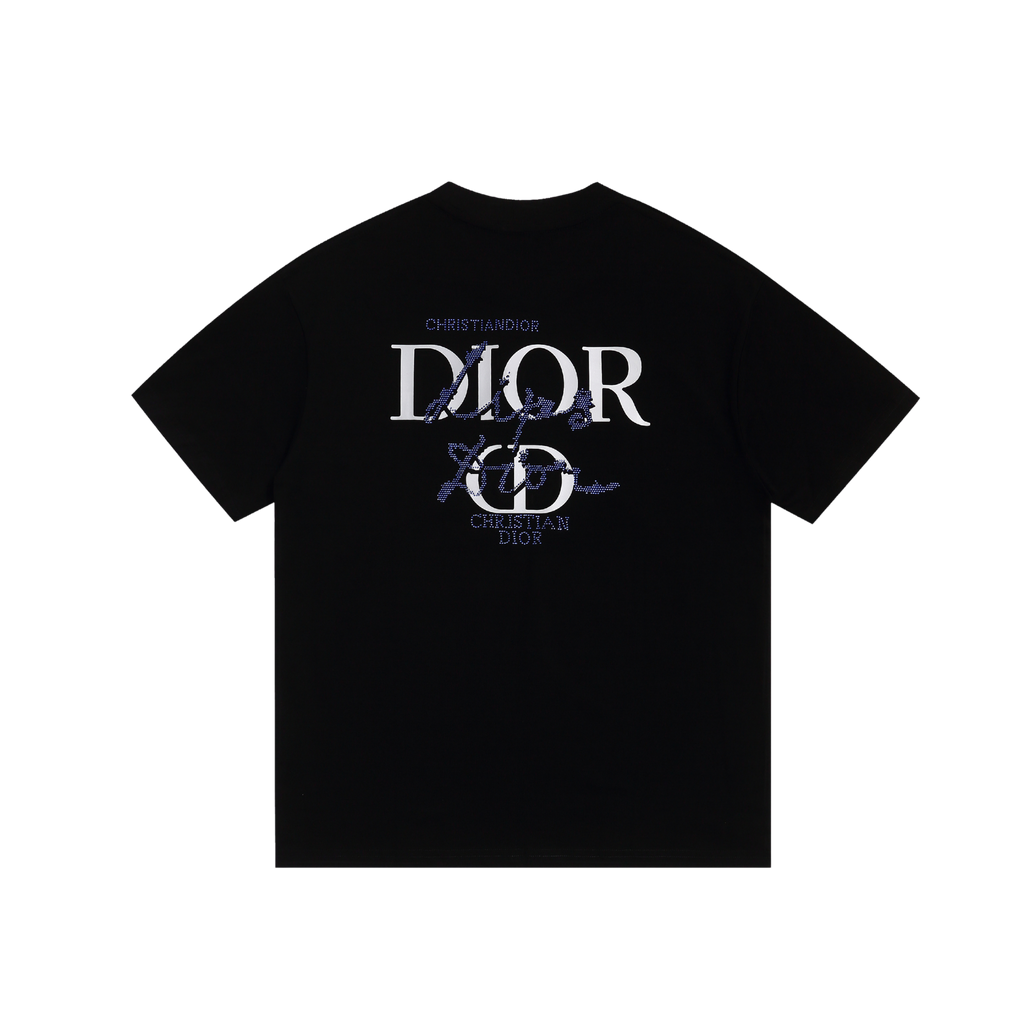 Christian Dior CD Logo Tee Black