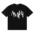 Amiri Staggered Tee Black