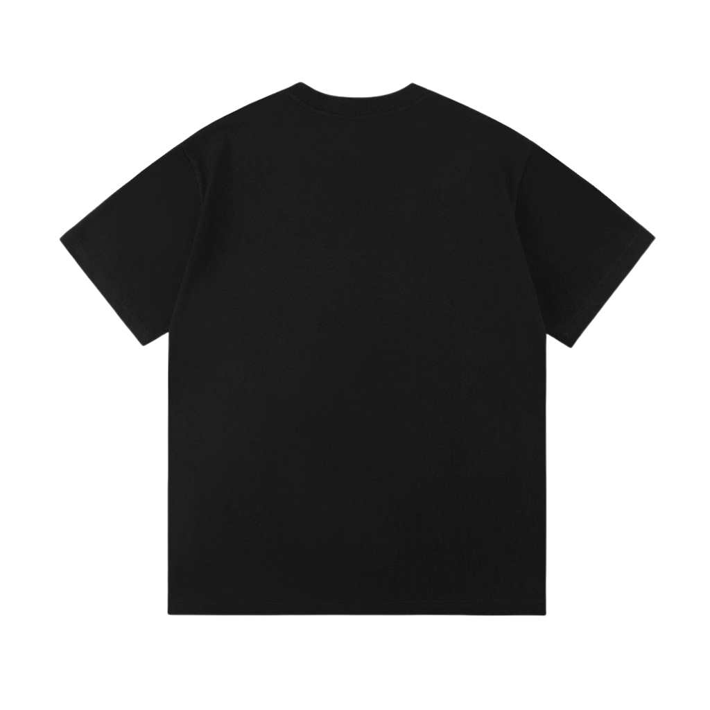 Burberry Check Patch Tee Black