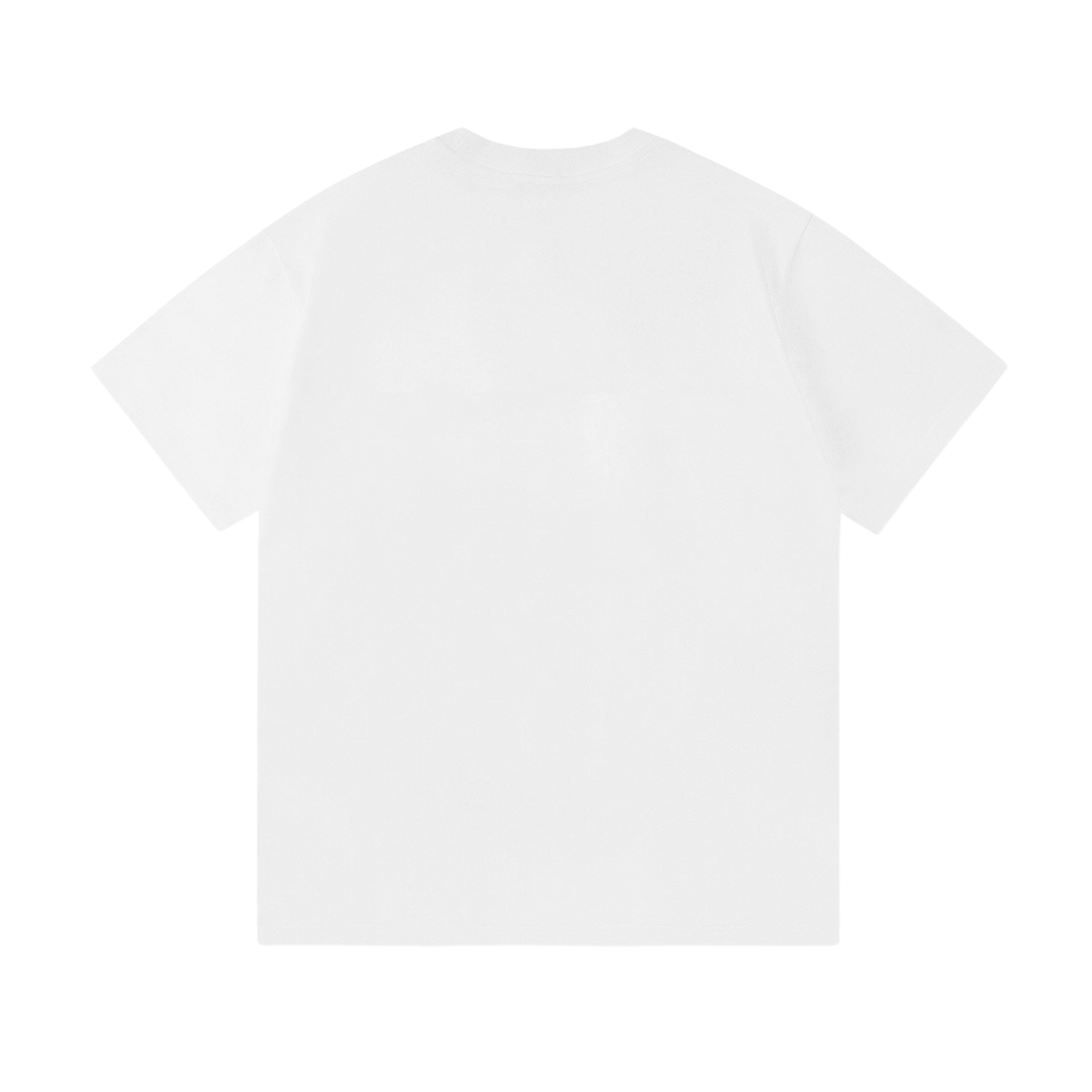 Burberry Check Patch Tee White