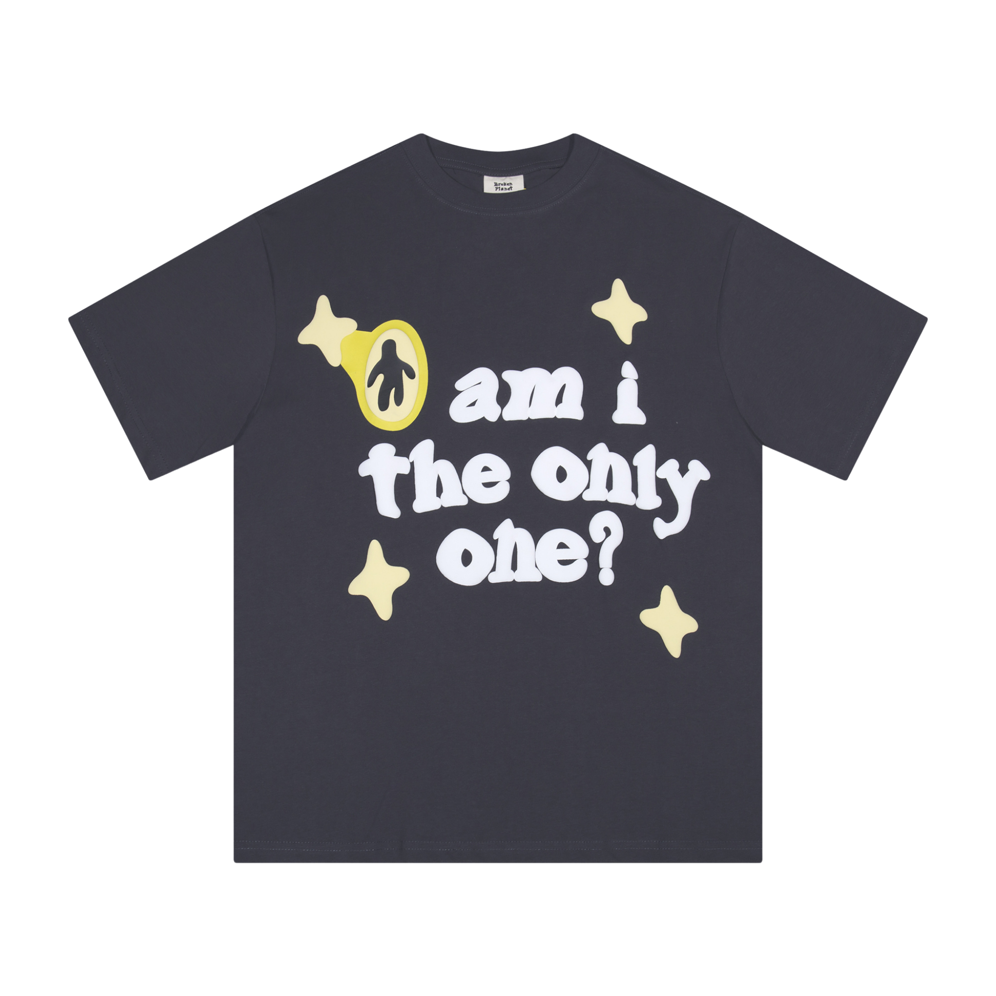 Broken Planet Am I The Only One Tee Navy