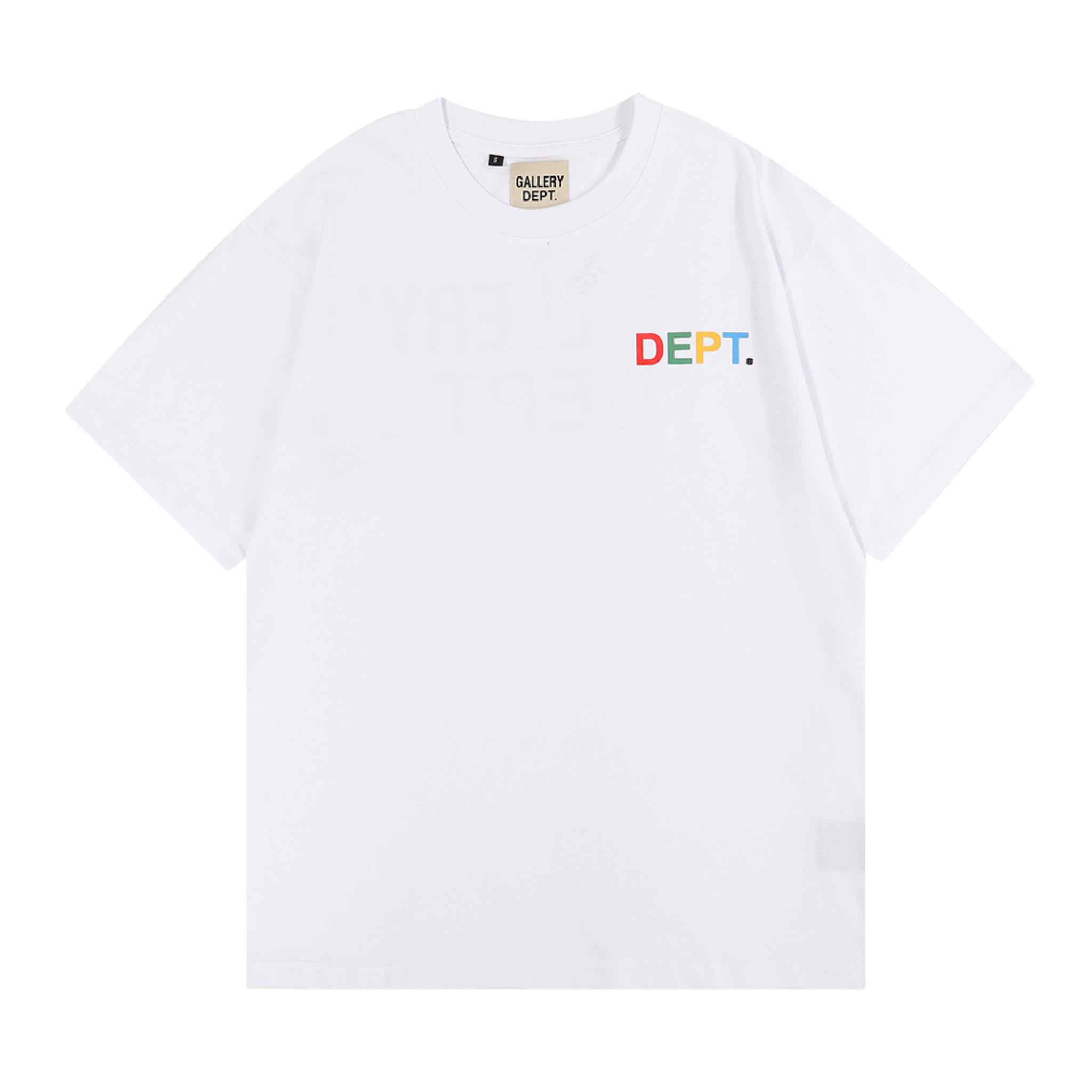 Gallery Dept. Multicolor Logo Tee White