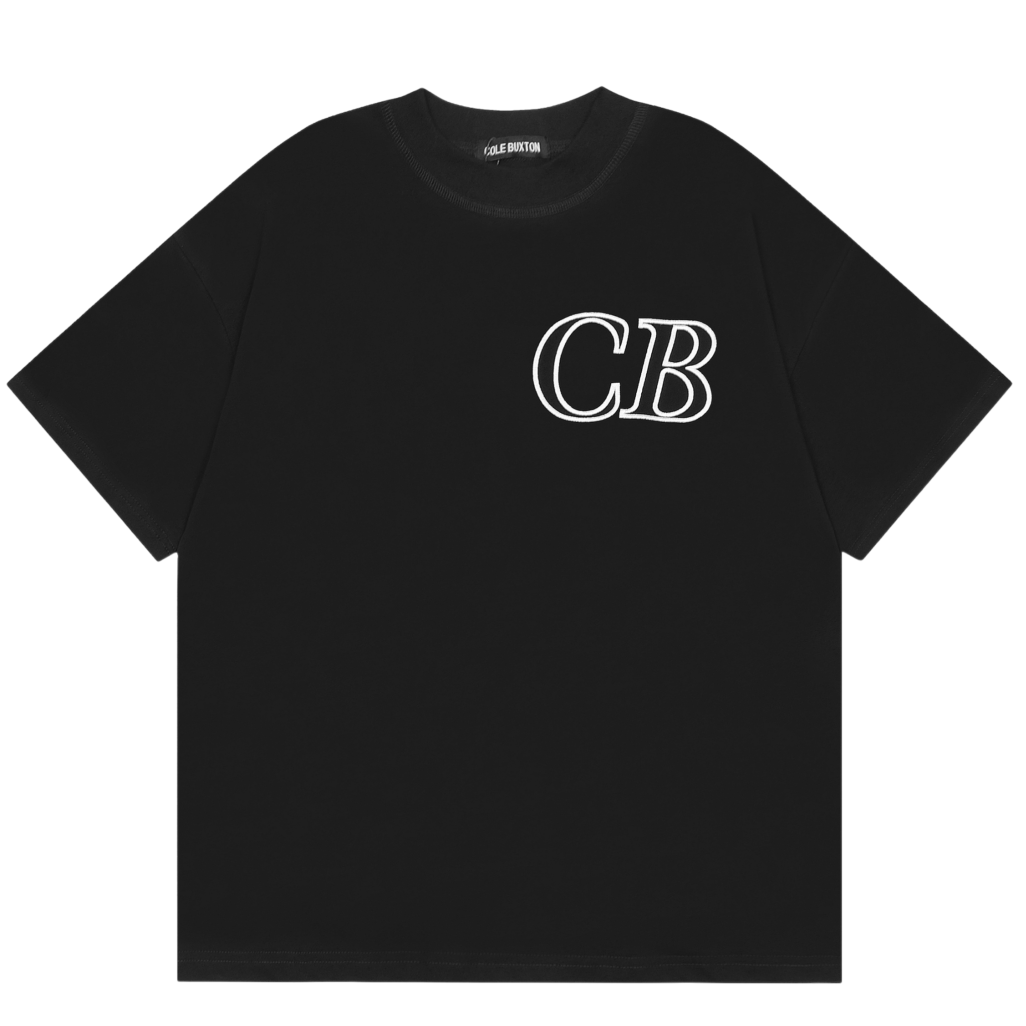 Cole Buxton CB Monogram Tee Black