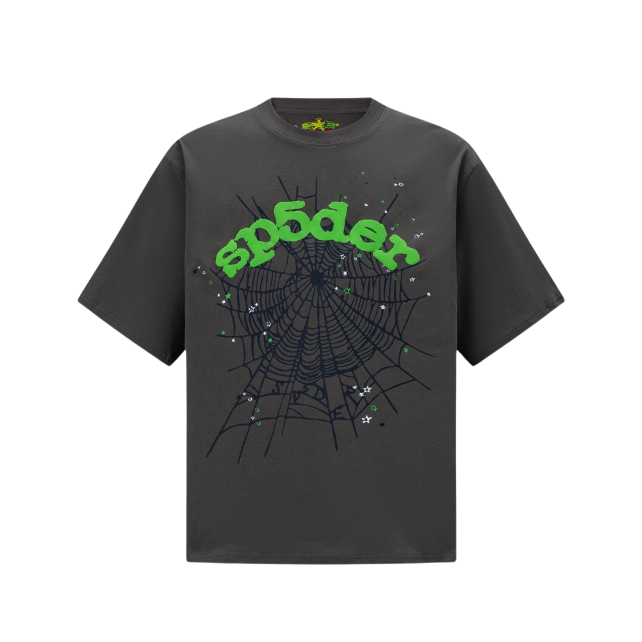 Sp5der OG Web Tee Charcoal
