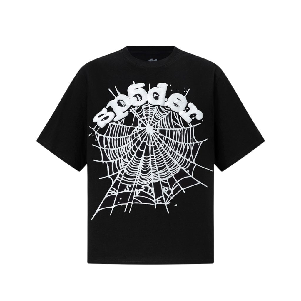 Sp5der OG Web Tee Black