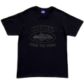 Corteiz Rules The World Tee Black